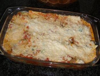 Lasagne met ricotta en spinazie 3