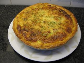 Quiche met witloof en ham 4