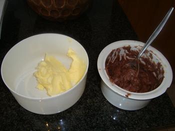 Petit beurrekoek met boterroom of koninklijk dessert 2