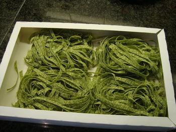 Spaghetti of tagliatelle alla carbonara met groentjes 2
