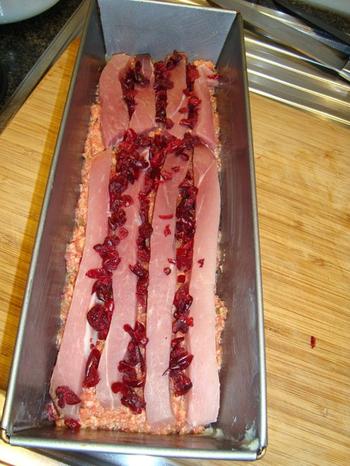 Terrine met ham en cranberry's 5