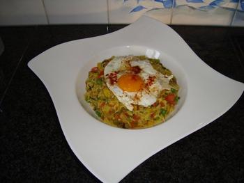 Vegetarische, mediterraanse risotto 4