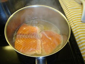 Verse zalmmous met gerookte zalm 2