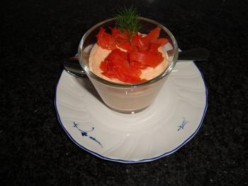 Verse zalmmous met gerookte zalm 7