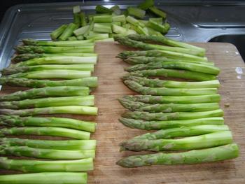 Involtini met asperges of kalfsrolletje met asperges 3