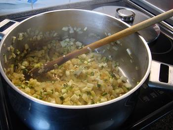 Niet doorgestoken courgette- paprikasoep 3