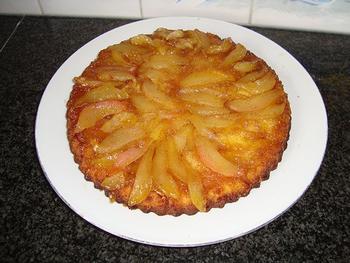 Tarte tatin met peer 10