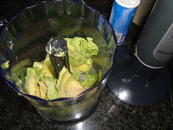 Vismousse met avocadomousse 6