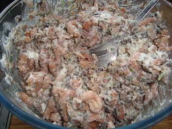 Cannelloni gevuld met garnalen en champignons 7
