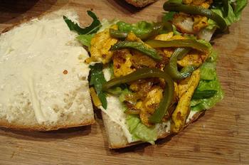 Ciabatta met kipfilet 4