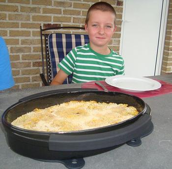 Gehakt parmentier met wortelen en tomatensaus 2