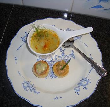 Minipasteitje met venusschelpen of vongole 4