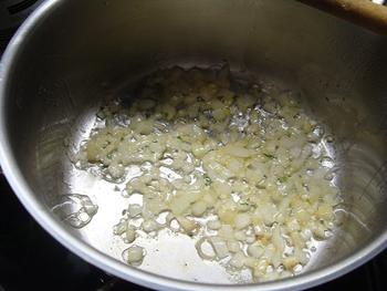 Pasta met tapijtschelpen en champignons 5