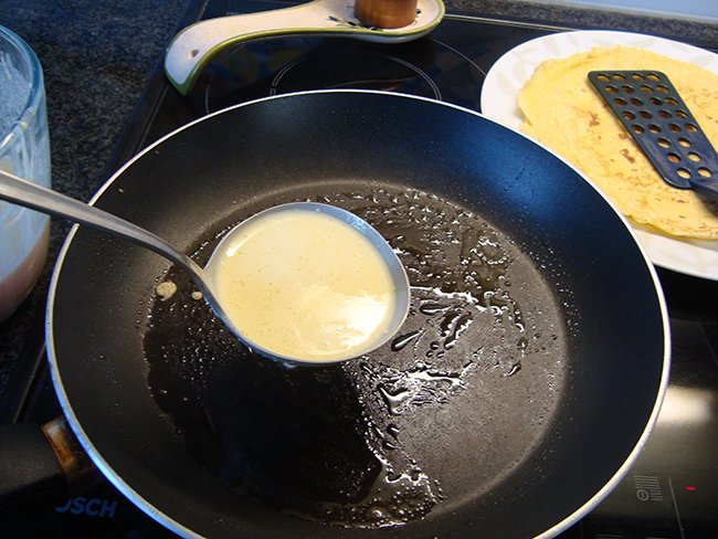 Kan weerstaan Veilig plakband Flensjes of dunne pannenkoeken , recept , gebak • Gette