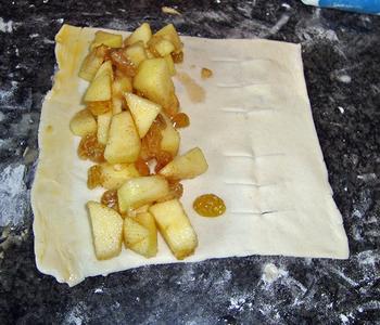 Appelstrudel met vanillesaus 6