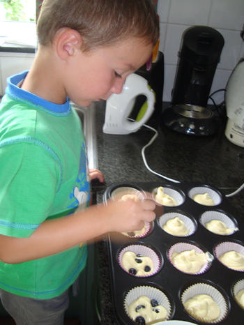 Een deeg, drie soorten cupcakes 4