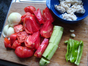 Gazpacho in de thermomix of in de blender 3