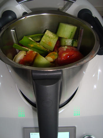 Gazpacho in de thermomix of in de blender 5