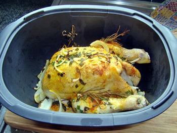 Kip in de oven met aardappelen 5