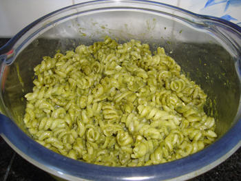 Spirelli met boerenkoolpesto in de thermomix 10