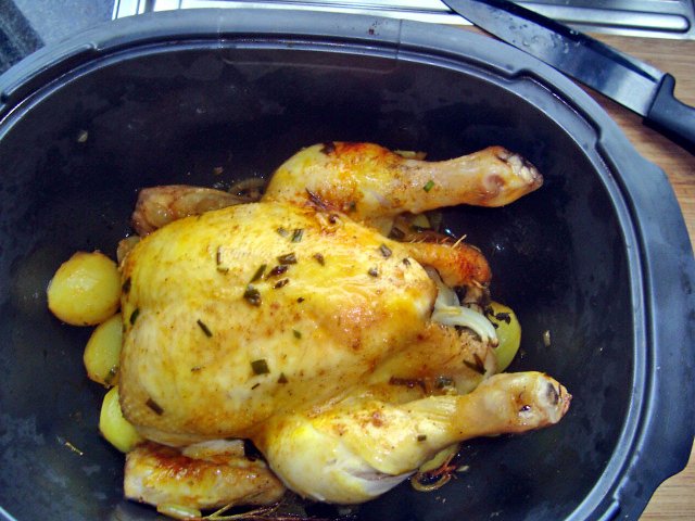 Kip in de oven met aardappelen 1
