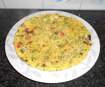 Champignon-omelet 5