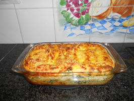 Lasagne met gerookte zalm en spinazie met ricotta 8