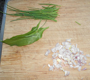 Pasta met gerookte forel en courgette in roomsaus 2