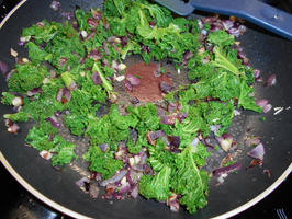 Quiche met boerenkool (kale), feta en tomaatjes 7
