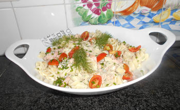 Spirelli giganti met gerookte zalm 7