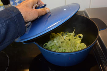 Forel met venkel in papillot met gebakken aardappeltjes 4