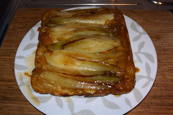 Hartige tarte tatin met witloof en appel 9