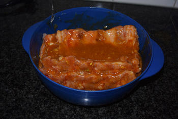 Spareribs langzaam garen in de oven. (slow cooking) 5