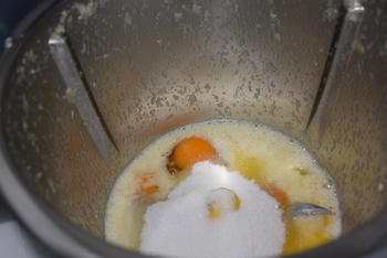 Thermomixrecept:  Citroen of sinaasappeltaart in kommetjes 4