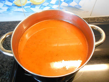Thermomixrecept: paprika courgettesoep 2