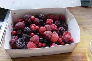 Thermomixrecept: sorbet van rood fruit 2