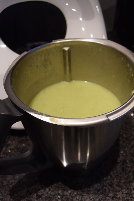 Thermomixrecept: prei - courgettesoep 1