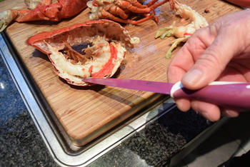 Bisque de homard met stukjes kreeft 4