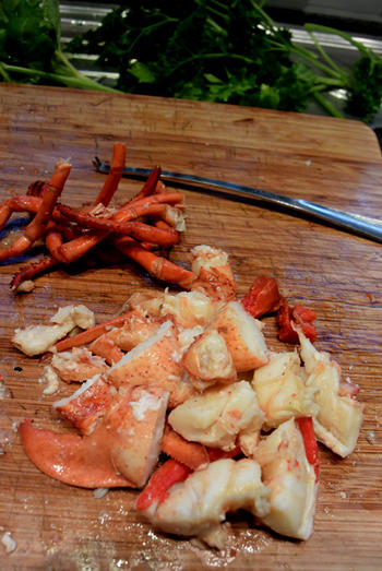 Bisque de homard met stukjes kreeft 5