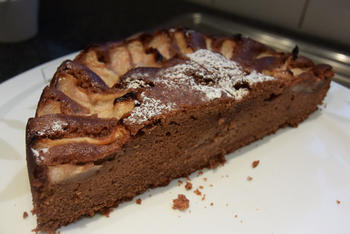 Chocoladecake met peren: recept van Ward 2