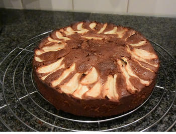 Chocoladecake met peren: recept van Ward 8