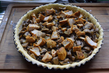 Quiche met champignons en kipfilet 2