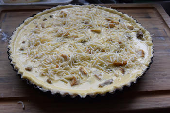 Quiche met champignons en kipfilet 3