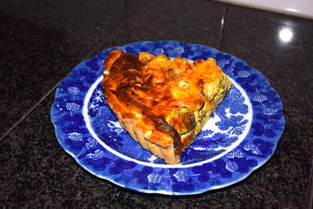 Quiche met champignons en kipfilet 4