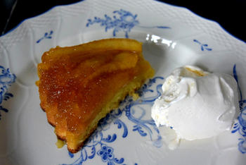 Tarte tatin met vloeibaar deeg 6