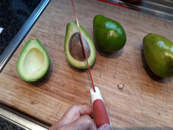 Avocadomousse met garnaaltjes 2