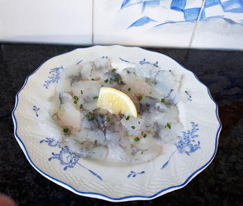 Carpaccio van gambas 6