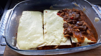 Lasagne met everzwijnragout 9