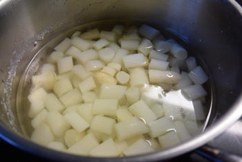 Rivierkreeftstaartjes met polenta en asperges 7