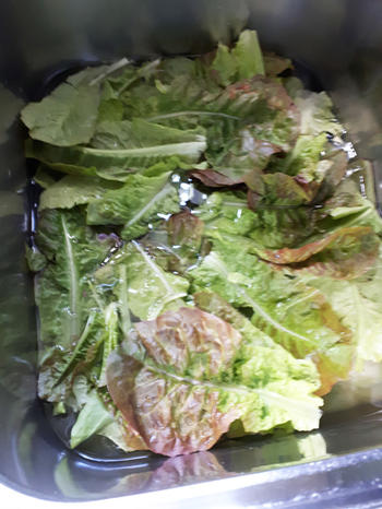 Saladesoep met basilicum 2